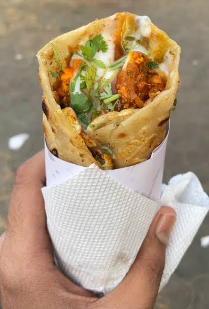 PANEER ROLL (Homemade)